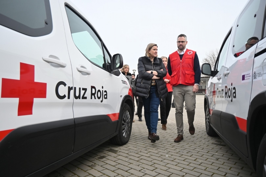La Junta de Castilla y León financia 27 vehículos asistenciales a Cruz Roja
